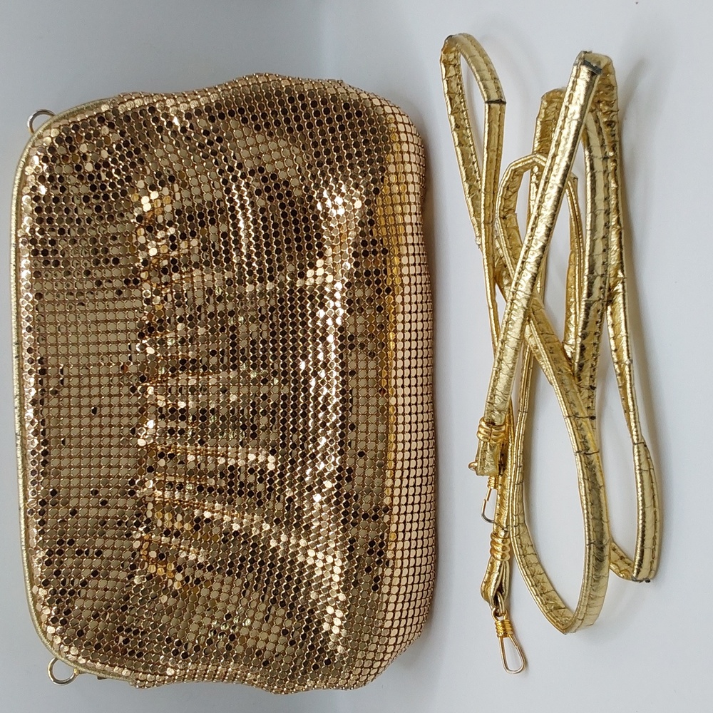 VIntage Whiting and Davis sequin purse